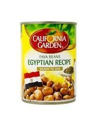 California Garden Fava Beans Egyptian Recipe 400g