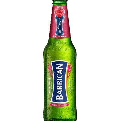 باربيكان شراب الشعير بنكهة الرازبيري - Barbican Raspberry 330ml