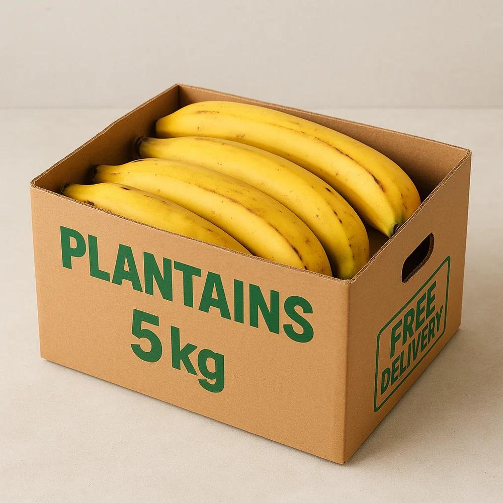 Fresh plantain full box