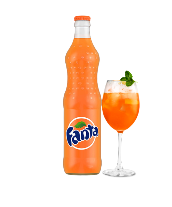 Orobo Fanta glass 